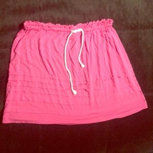 Pink skirt